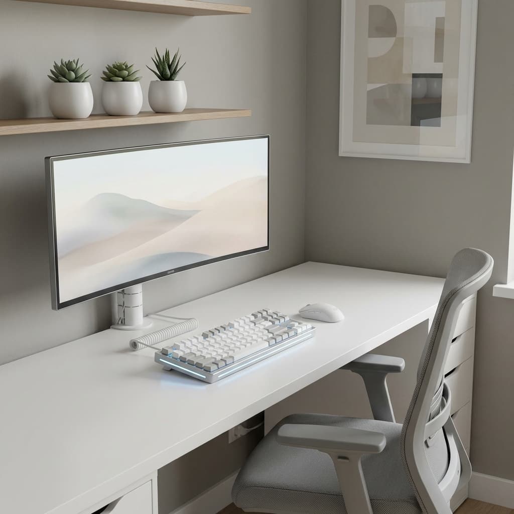 Minimalist Tech Haven - After