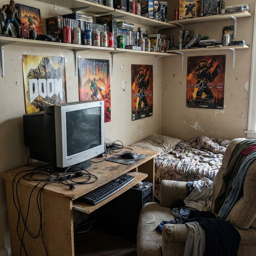 Pro Gamer Station - Before